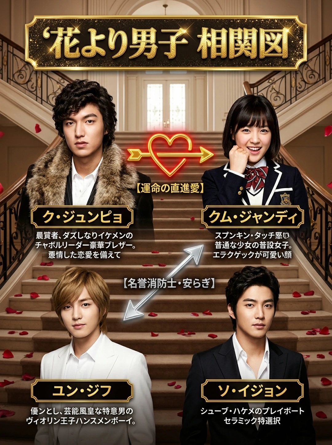 『花より男子〜Boys Over Flowers〜』人物相関図・関係性完全マップ