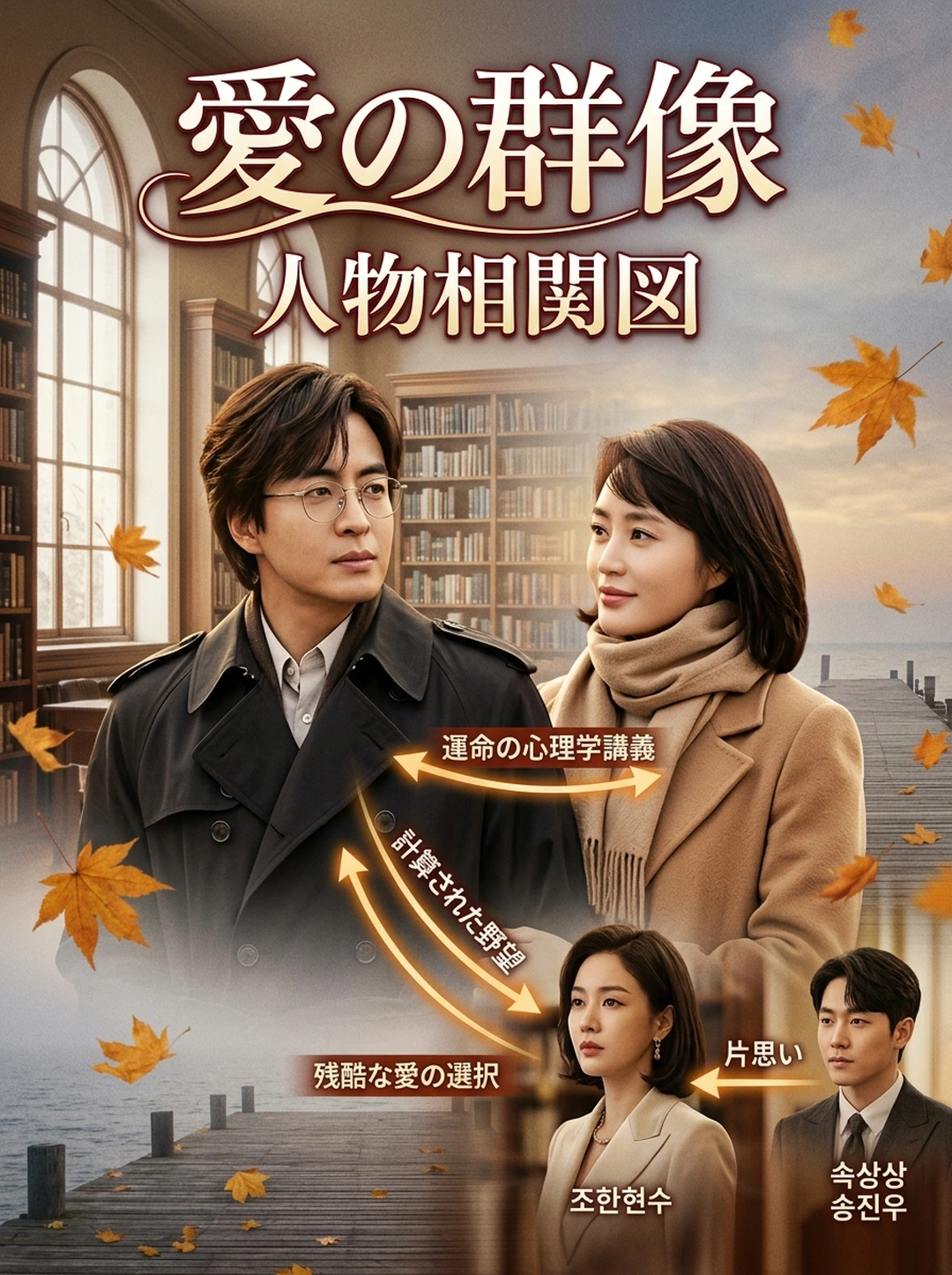 『愛の群像』人物相関図・関係性完全マップ