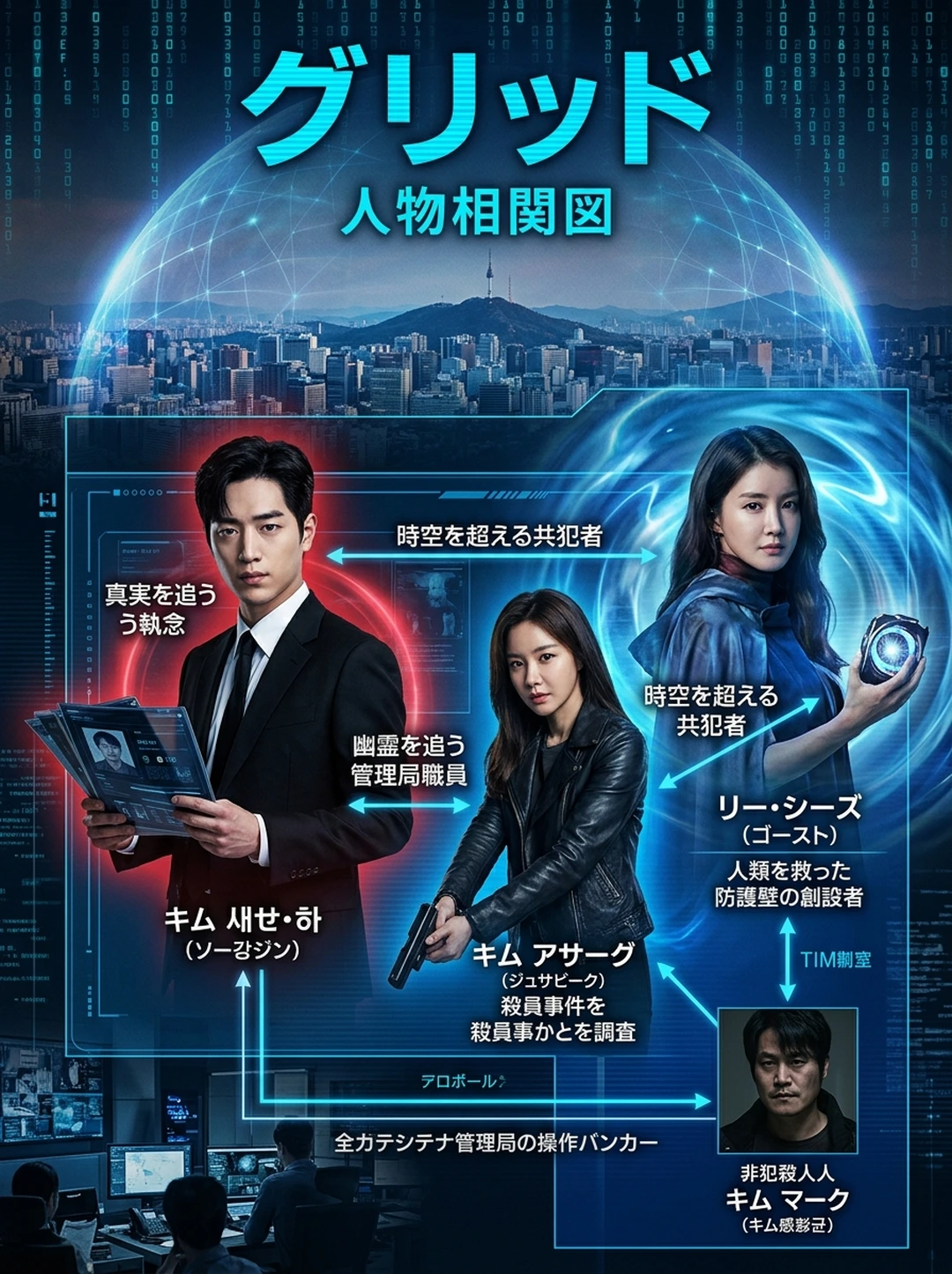 『グリッド』人物相関図・関係性完全マップ