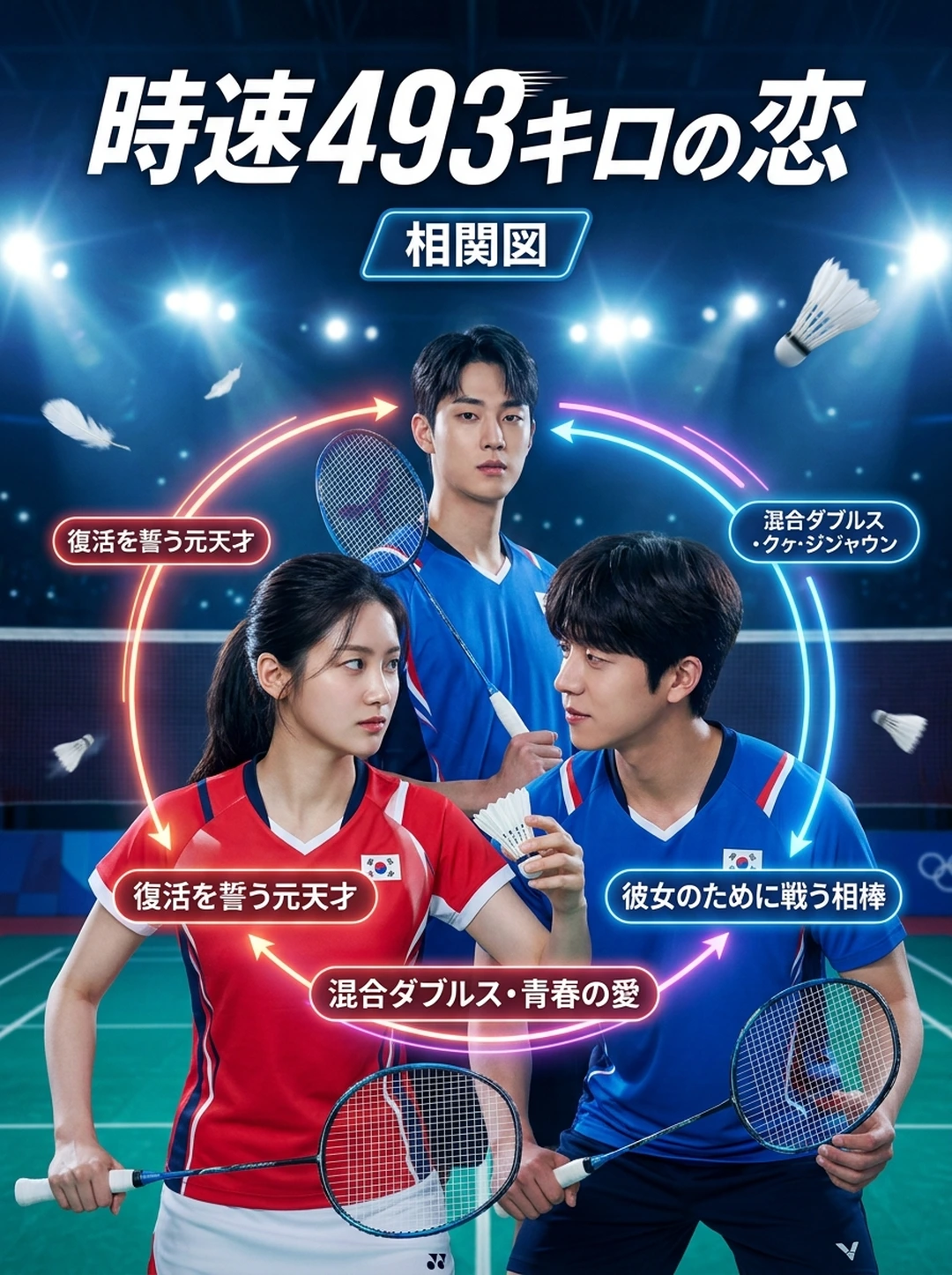 『時速493キロの恋』人物相関図・関係性完全マップ