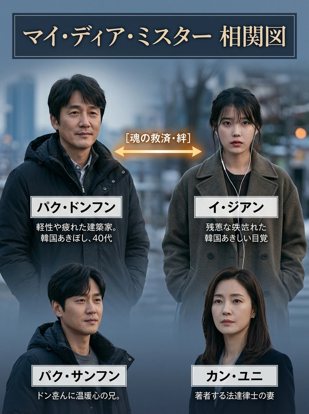 『マイ・ディア・ミスター』人物相関図・関係性完全マップ