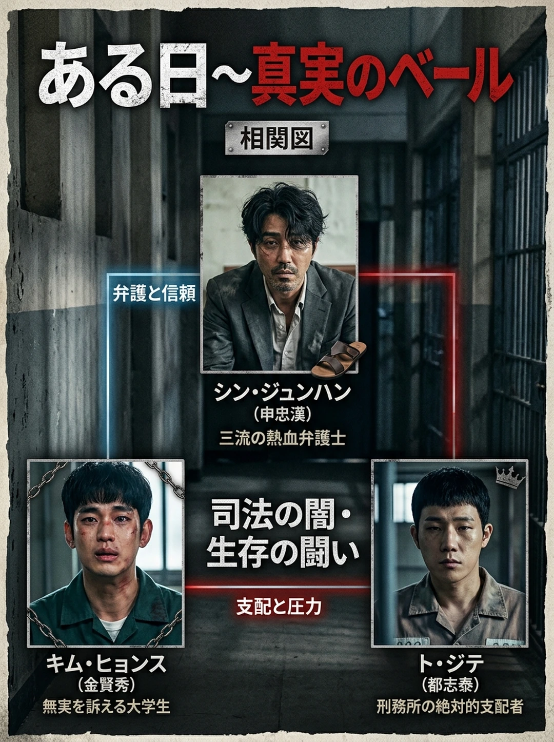 『ある日〜真実のベール』人物相関図・関係性完全マップ