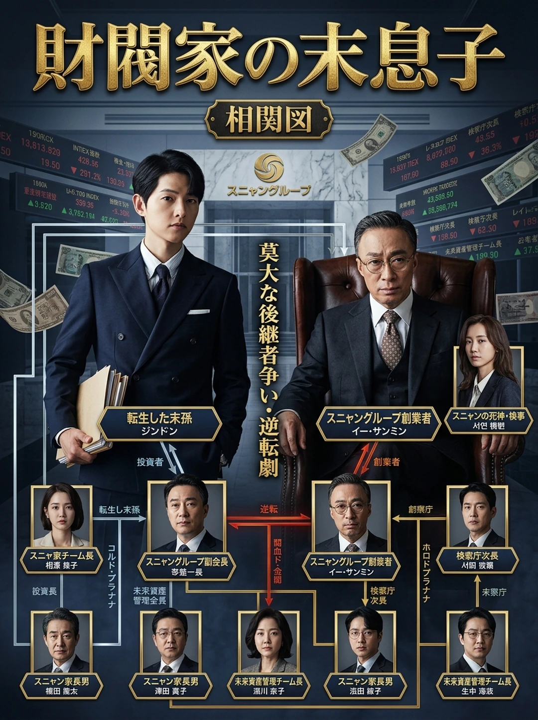 『財閥家の末息子〜Reborn Rich〜』人物相関図・関係性完全マップ