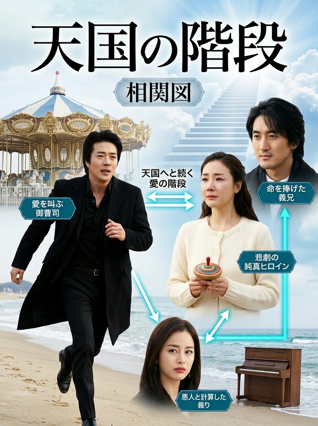 『天国の階段』人物相関図・関係性完全マップ