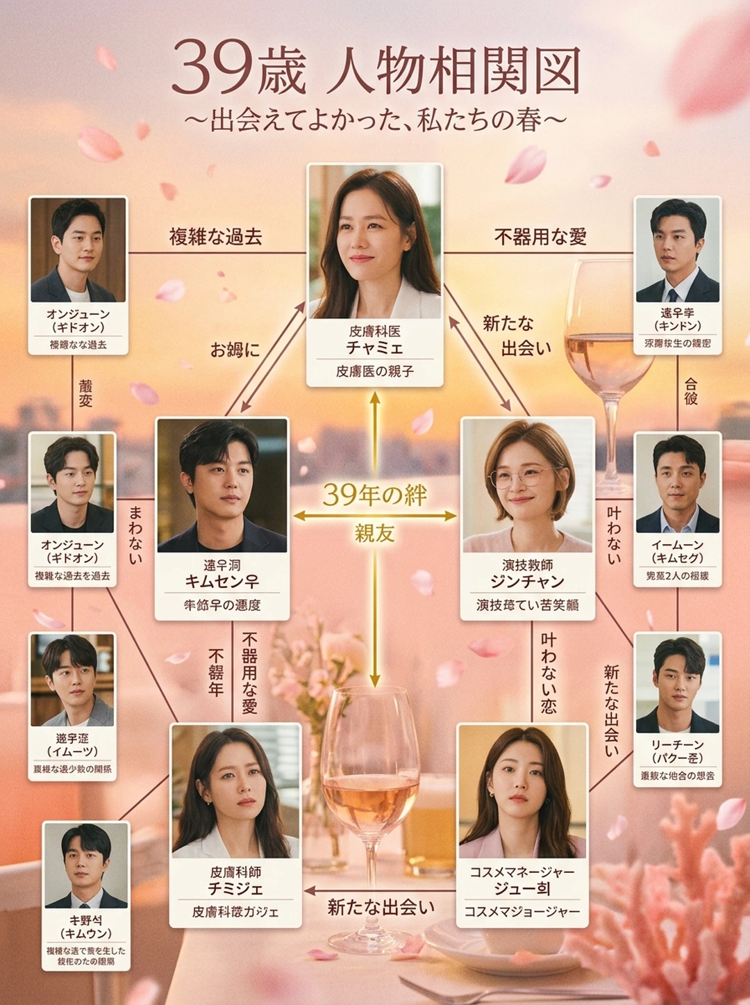 『39歳』人物相関図・関係性完全マップ