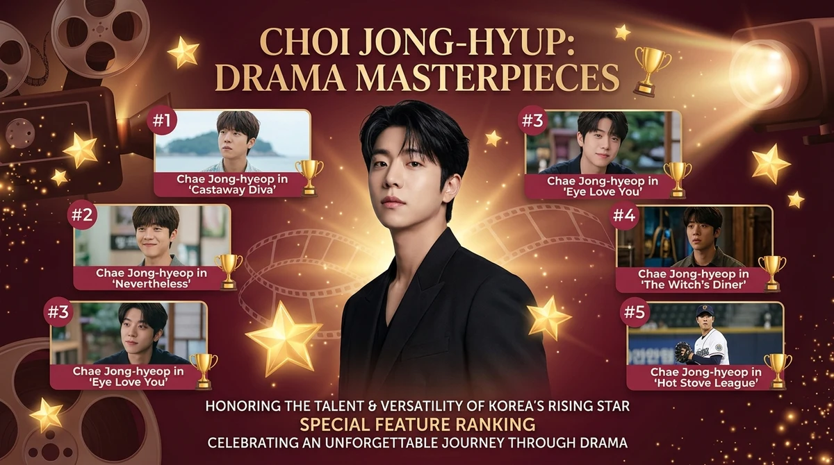 チェ・ジョンヒョプ出演ドラマ人気ランキング！イチオシ作品は何位？