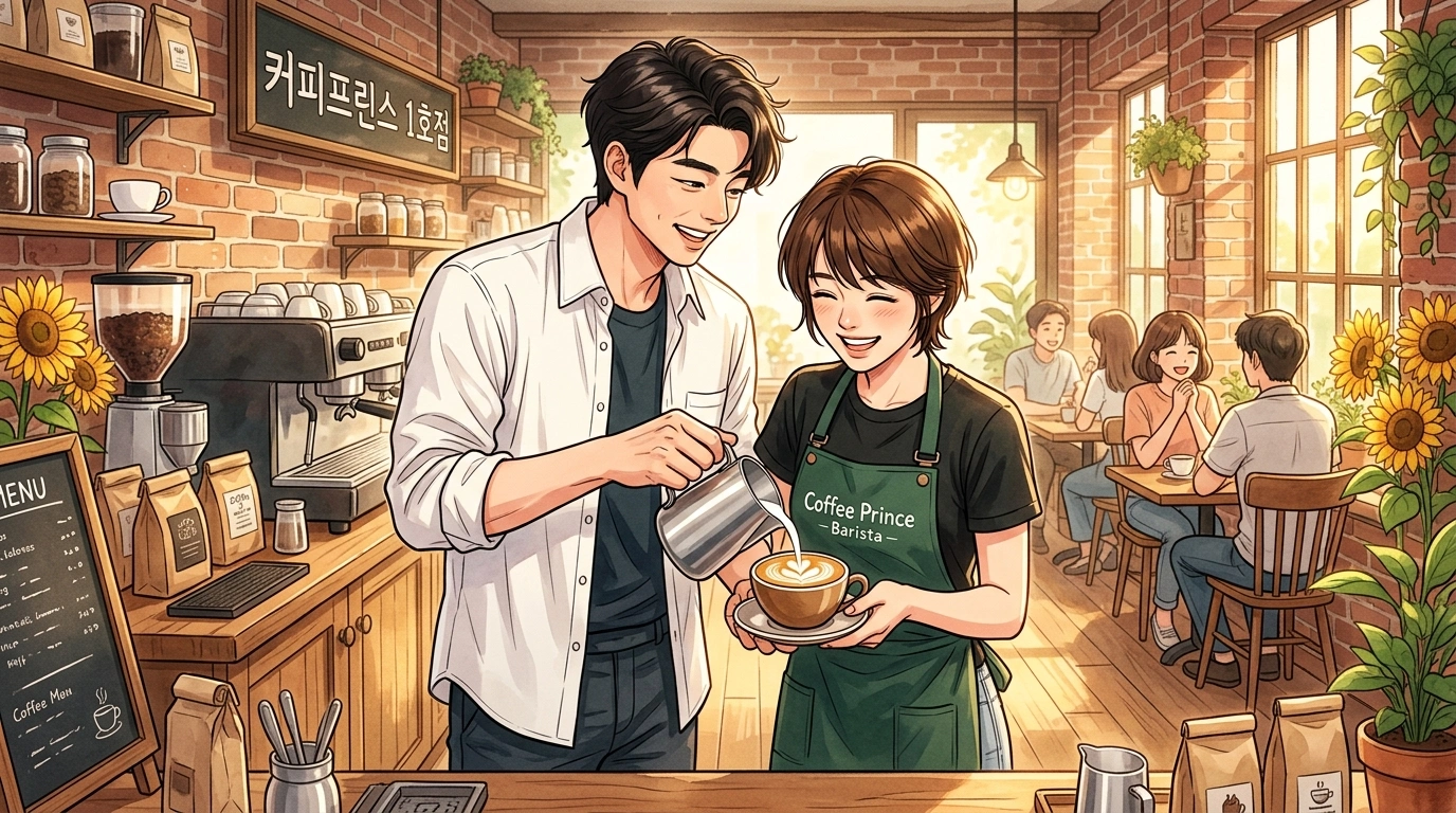 【深夜悶絶】『コーヒープリンス1号店』伝説のキスシーン＆神回ベスト5！何話の何分？胸キュン名セリフ徹底解剖