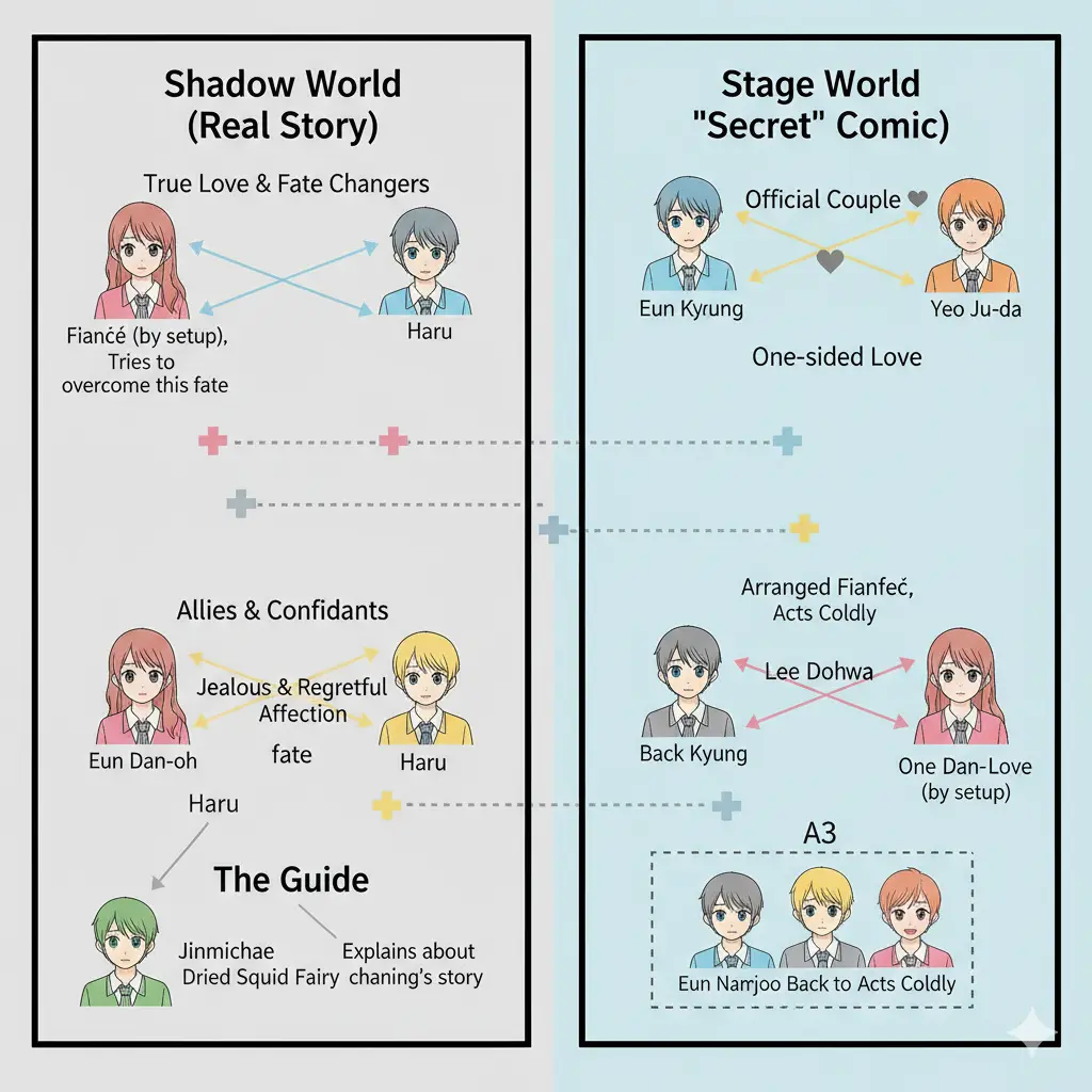 『偶然見つけたハル』の相関図が複雑すぎ！？豪華キャスト陣の人間関係を整理