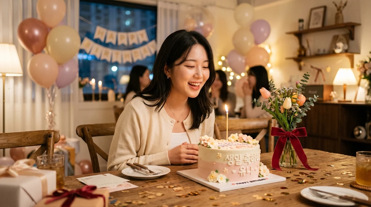 【コピペOK】韓国語で「お誕生日おめでとう」の基本フレーズ紹介