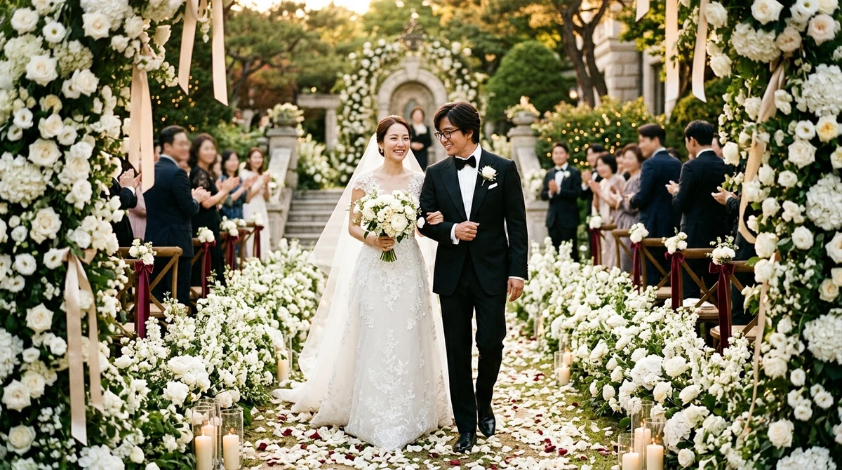 ペ・ヨンジュンとパク・スジンの馴れ初めを時系列で解説！出会いから結婚までわずか5ヶ月の真実